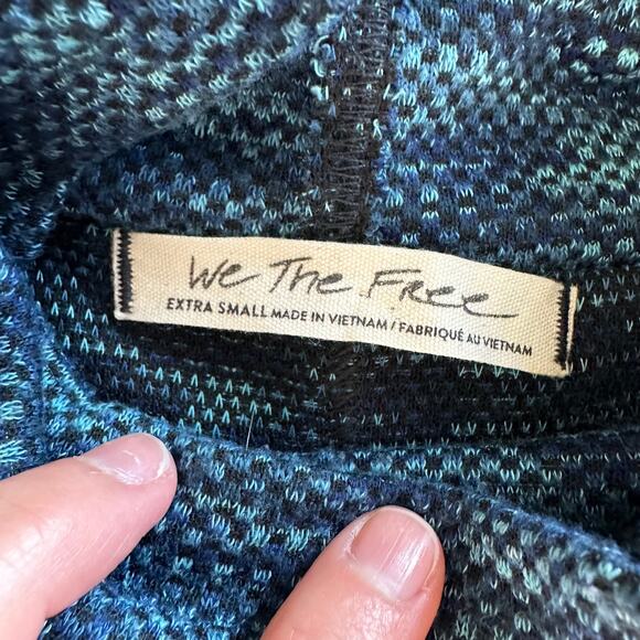 Free People We The Free Sunny Days Sweater Blue XS - Picture 9 of 11
